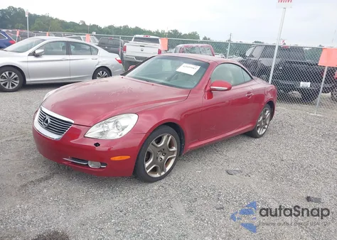 2006 Lexus Sc 430 из США, поврежденный, VIN JTHFN48Y569007235
